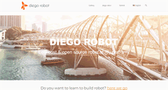 Desktop Screenshot of diegorobot.com